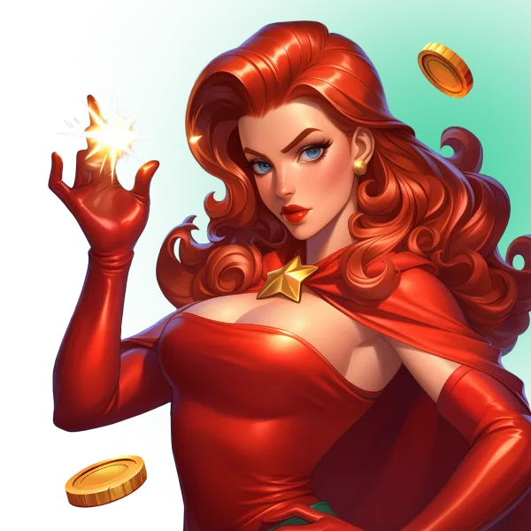Girl in red