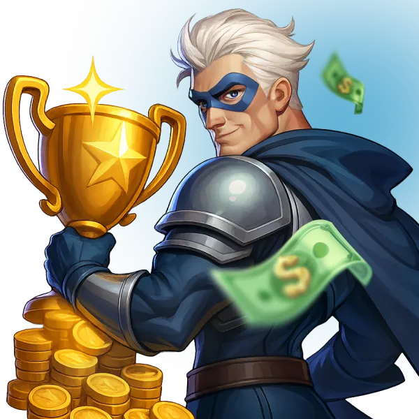 man with a cup